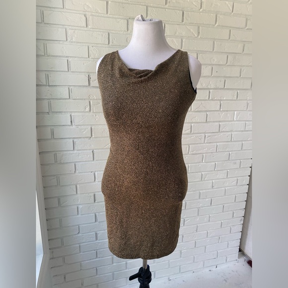 Sparkly Gold Dress - Picture 2 of 3